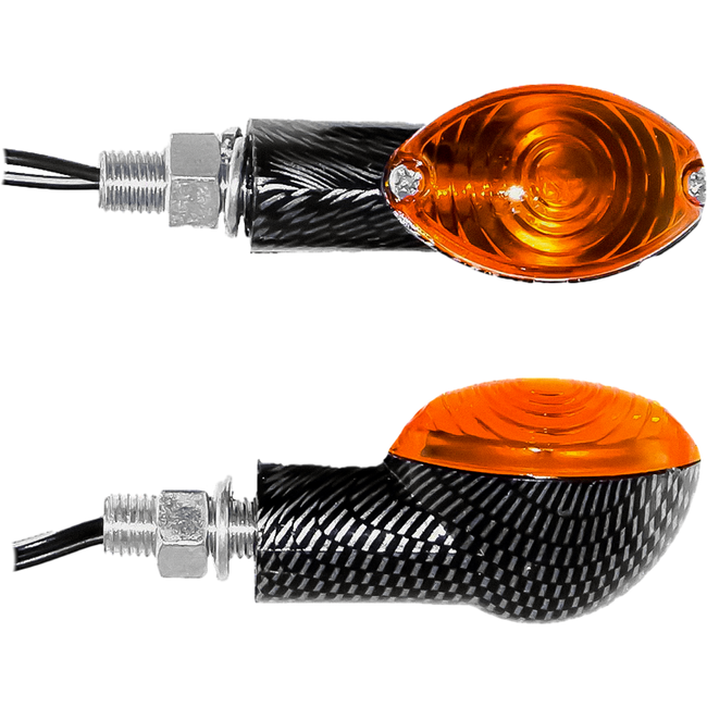 IU16CF - MINI CAT EYE INDICATOR CARBON FIBRE Hover Image