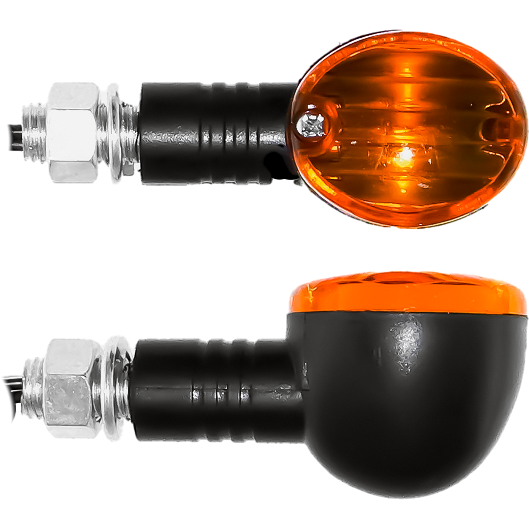 IU27 - OVAL MINI INDICATOR BLACK