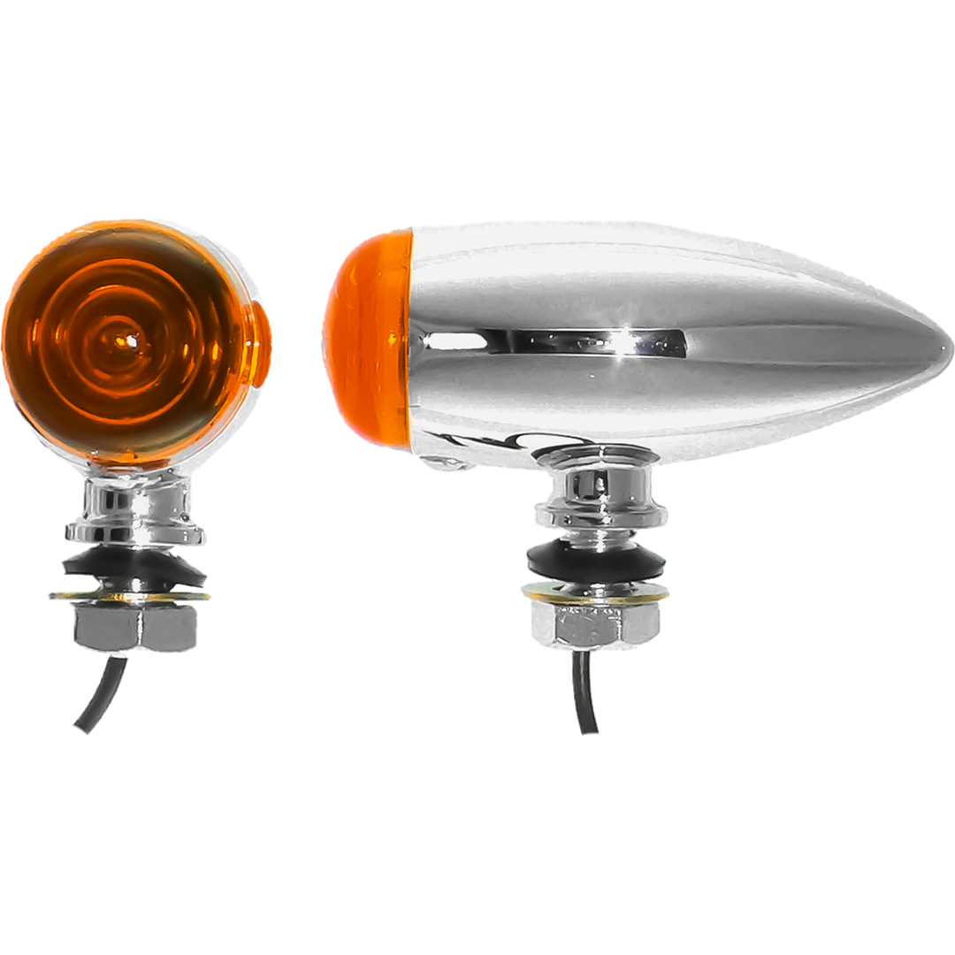 IU29 - MINI STRETCH BULLET INDICATOR CHROME