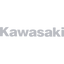 K161S - KAWASAKI SMALL STICKER SILVER (10/BAG)