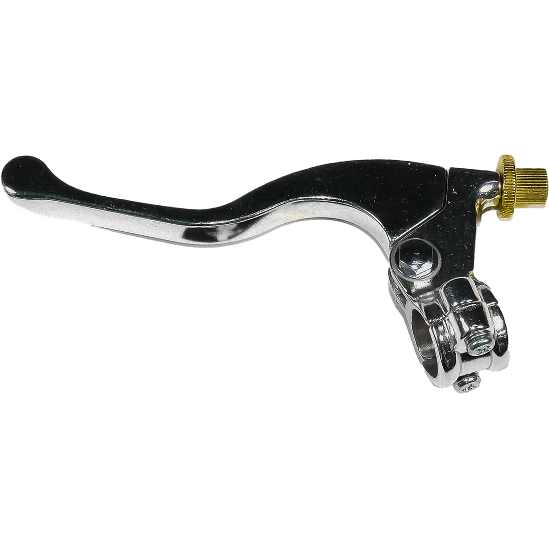 LA3LS - HONDA SHORTY LEVER ASSEMBLY SILVER L/H