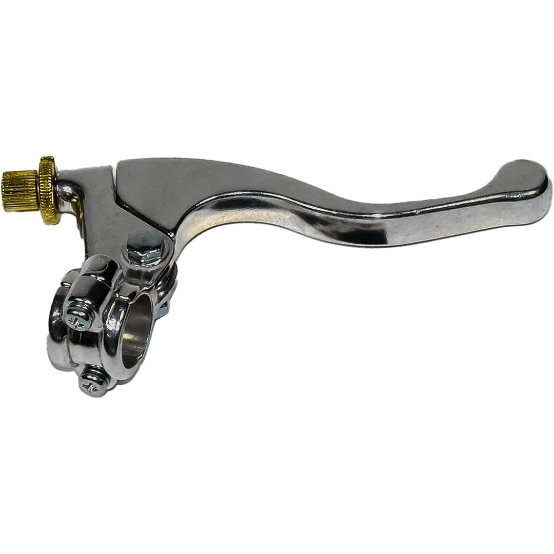 LA3S - HONDA SHORTY LEVER ASSEMBLY SILVER R/H