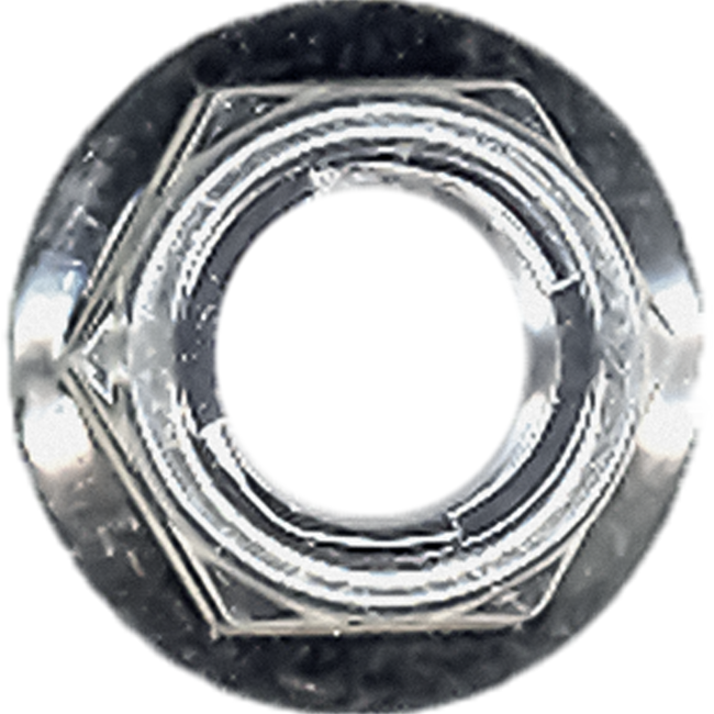 LFN10 - FLANGE NUTS WITH U-LOCK 10MM (25/BAG) Hover Image