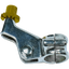 LH14LS - KX125/250 2 PCE BRACKET SILVER