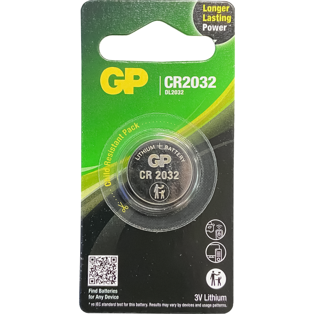 LT2032 - LITHIUM BUTTON BATTERY CR2032