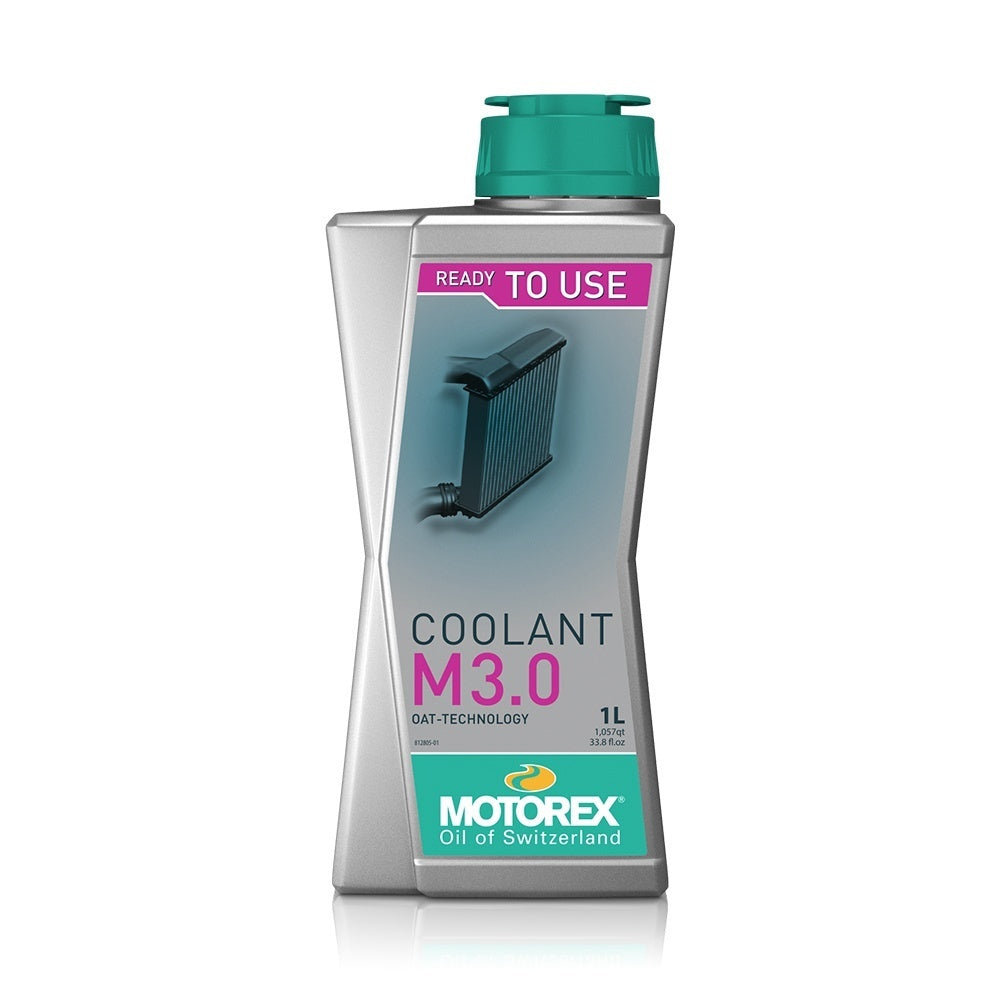Motorex Anti-Freeze M3.0 Ready to Use - 1 Litre (10) (Silicate Free)