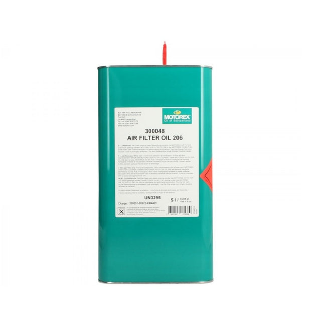 Motorex Air Filter Oil 206 - 5 Litre (4) Main Image