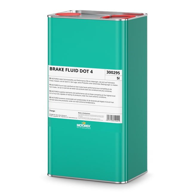 Motorex Brake Fluid Dot 4 - 5 Litre (4) Main Image