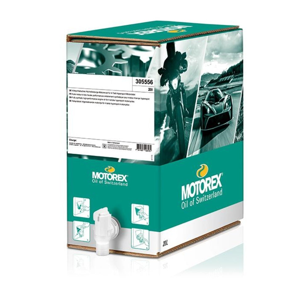 Motorex Boxer Oil 4T 15W50 - 20 Litre Bag in Box