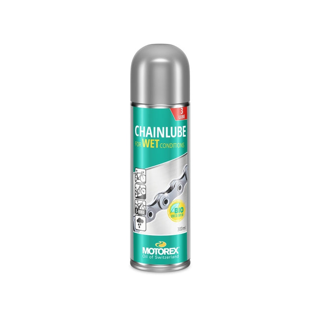 Motorex Bike Line Chain Lube Wet Conditions - Spray - 300ml (12) Main Image