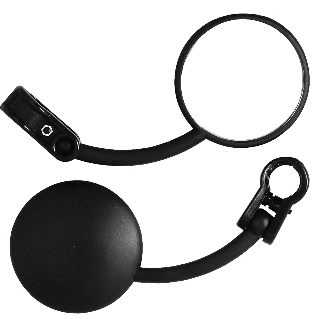 ME5L - PLASTIC ENDURO MIRROR L/H