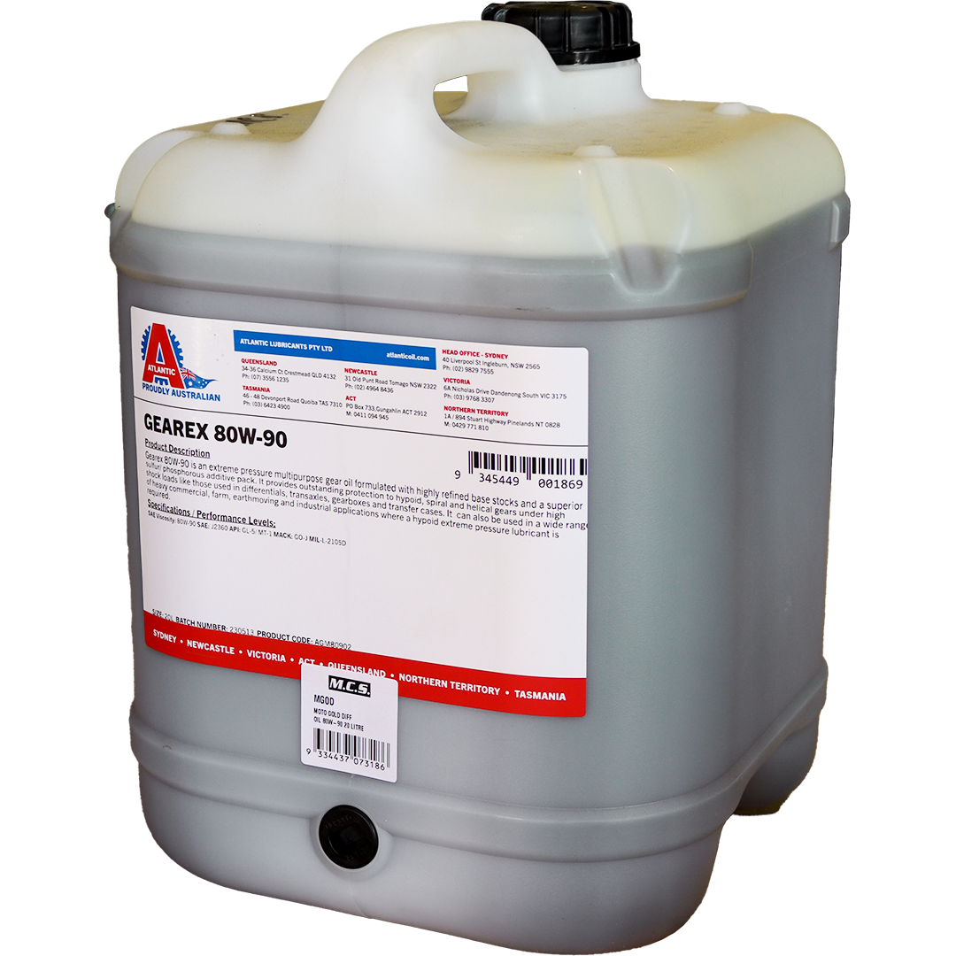 MGOD - MOTO GOLD DIFF OIL 80W-90 20 LITRE