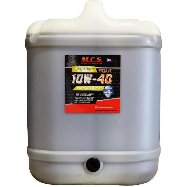 MGOS20 - 4T 10W-40 SEMI SYNTHETIC 20 LITRE Hover Image