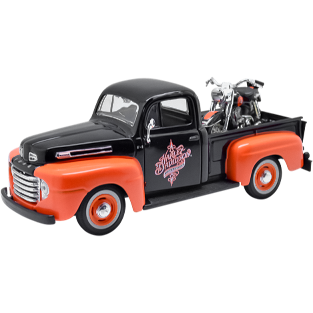 MOD301 - 1.24 FORD F-1 PICK UP 48 / DUO GLIDE 58