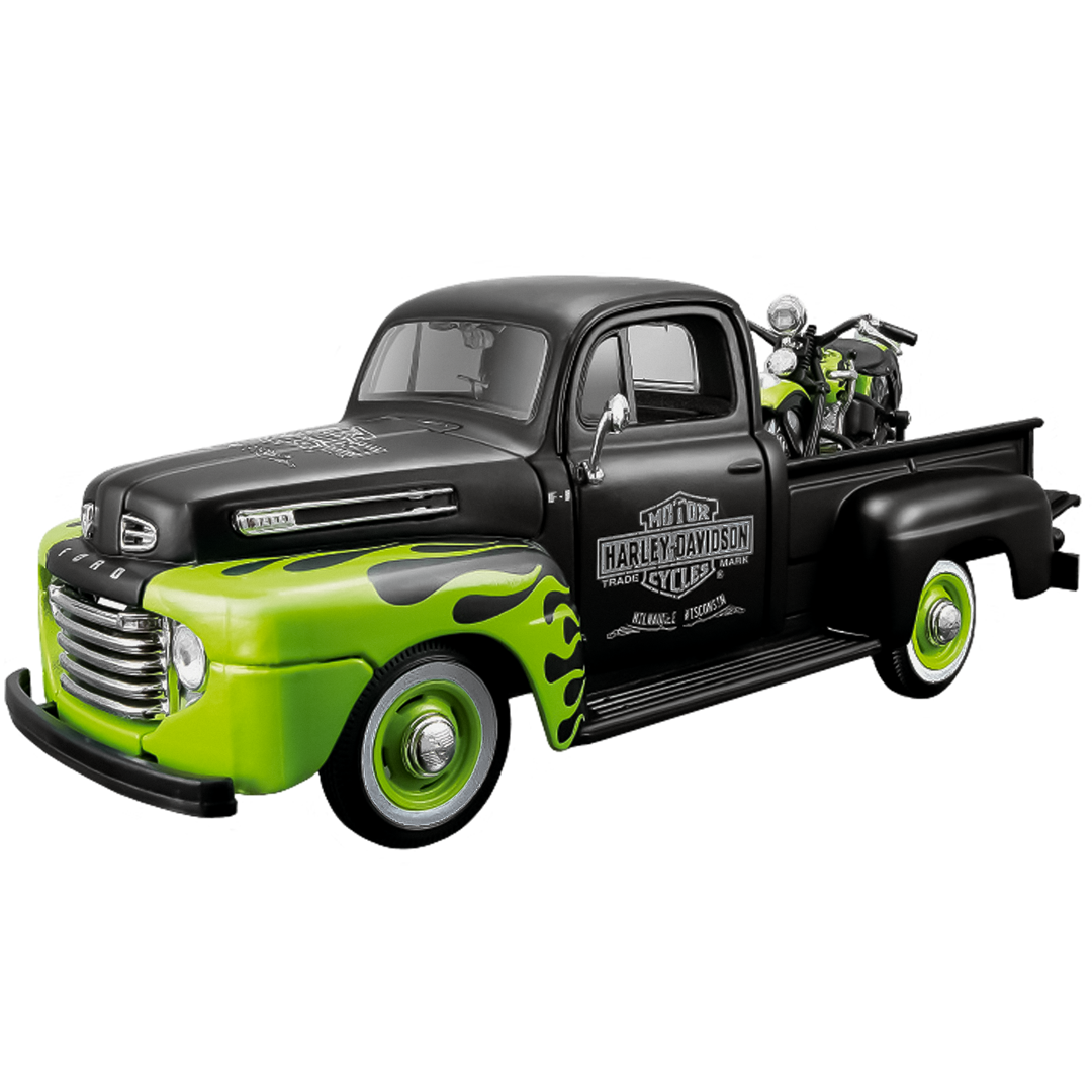 MOD309 - 1.24 FORD F-1 PICK UP WITH PANHEAD 1948