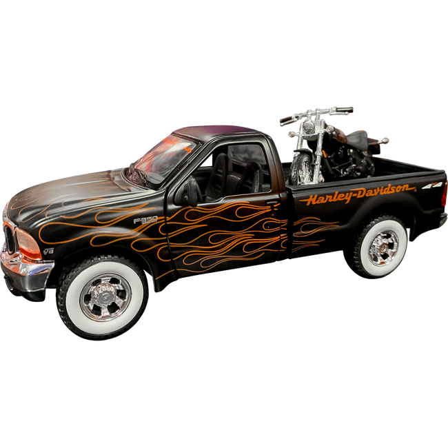 MOD377 - 1.24 FORD F-350 PICK UP W/NIGHT TRAIN 2002 Hover Image