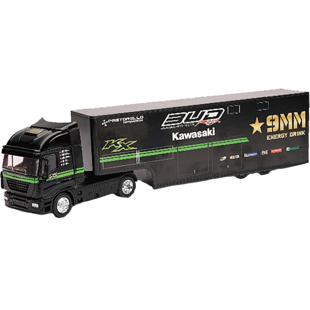 MOD407 - 1.43 IVECO STRALIS KAWASAKI TEAM TRUCK