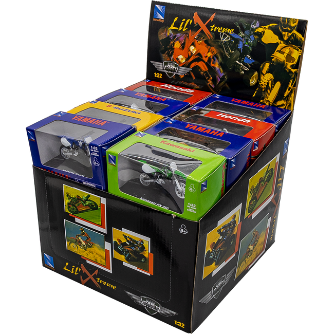MOD463 - 1.32 DIRT BIKE AND ATV ASSORT (24 PCS) Hover Image