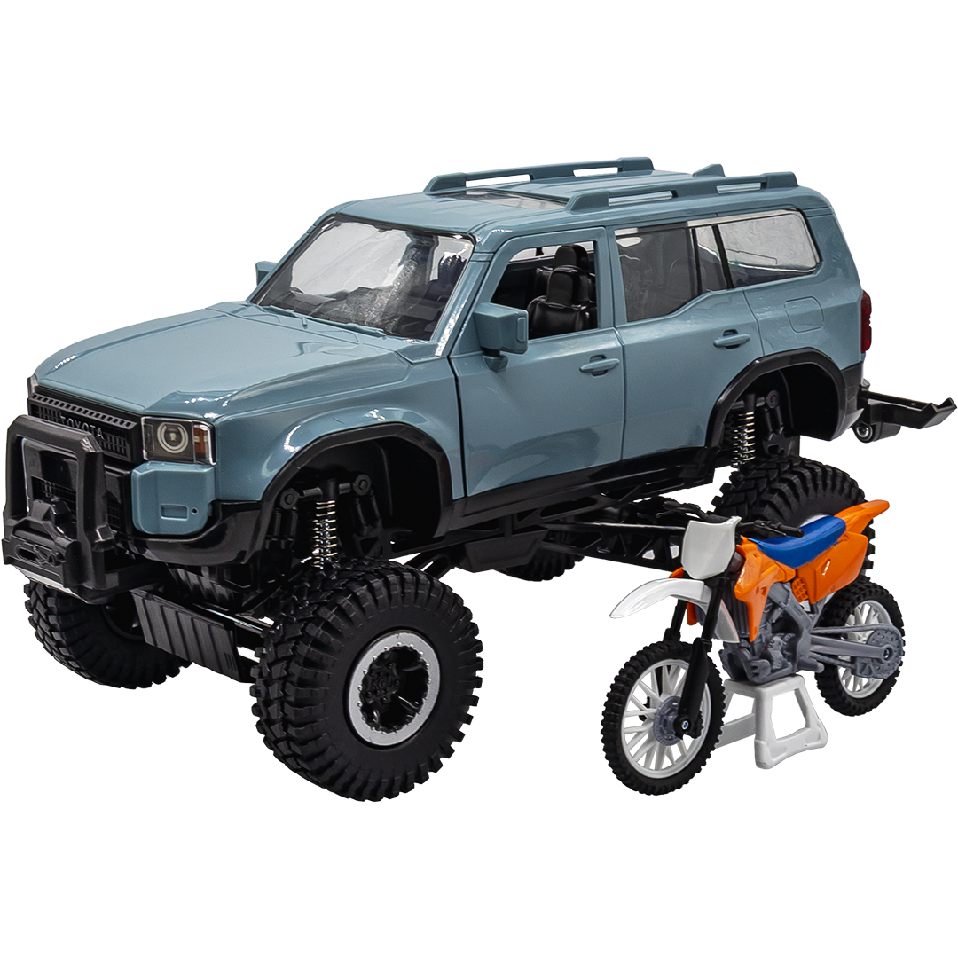 MOD466 - 1.18 TOYOTA LAND CRUISER W/BIKE CARRIER