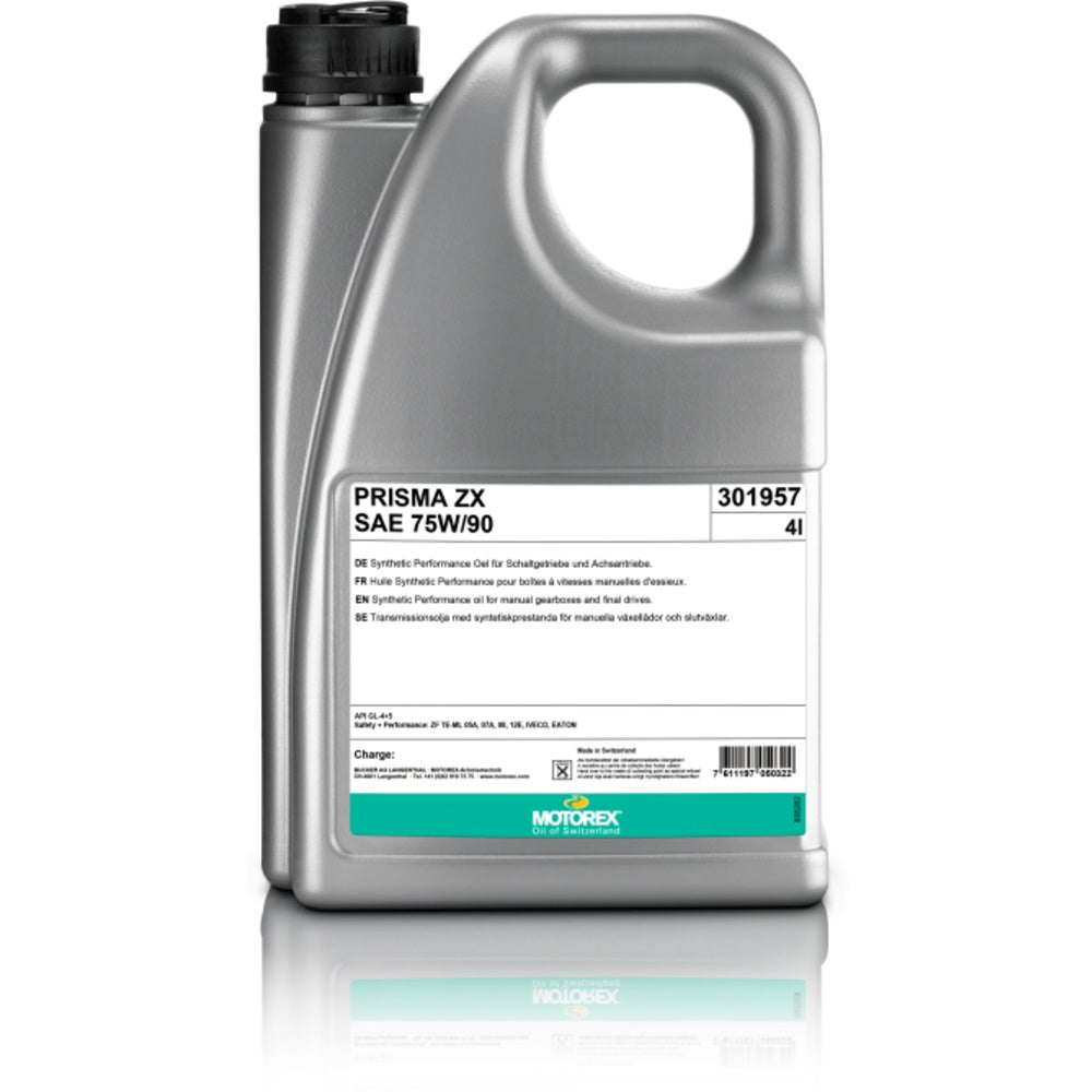 Motorex Prisma ZX 75W90 - 4 Litre (4) - Same as MPSF75/904