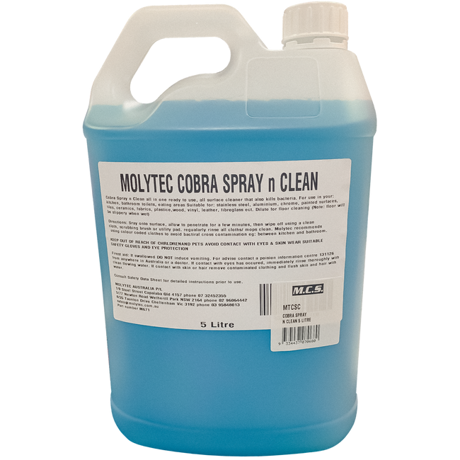 MTCSC - COBRA SPRAY N CLEAN 5 LITRE Hover Image