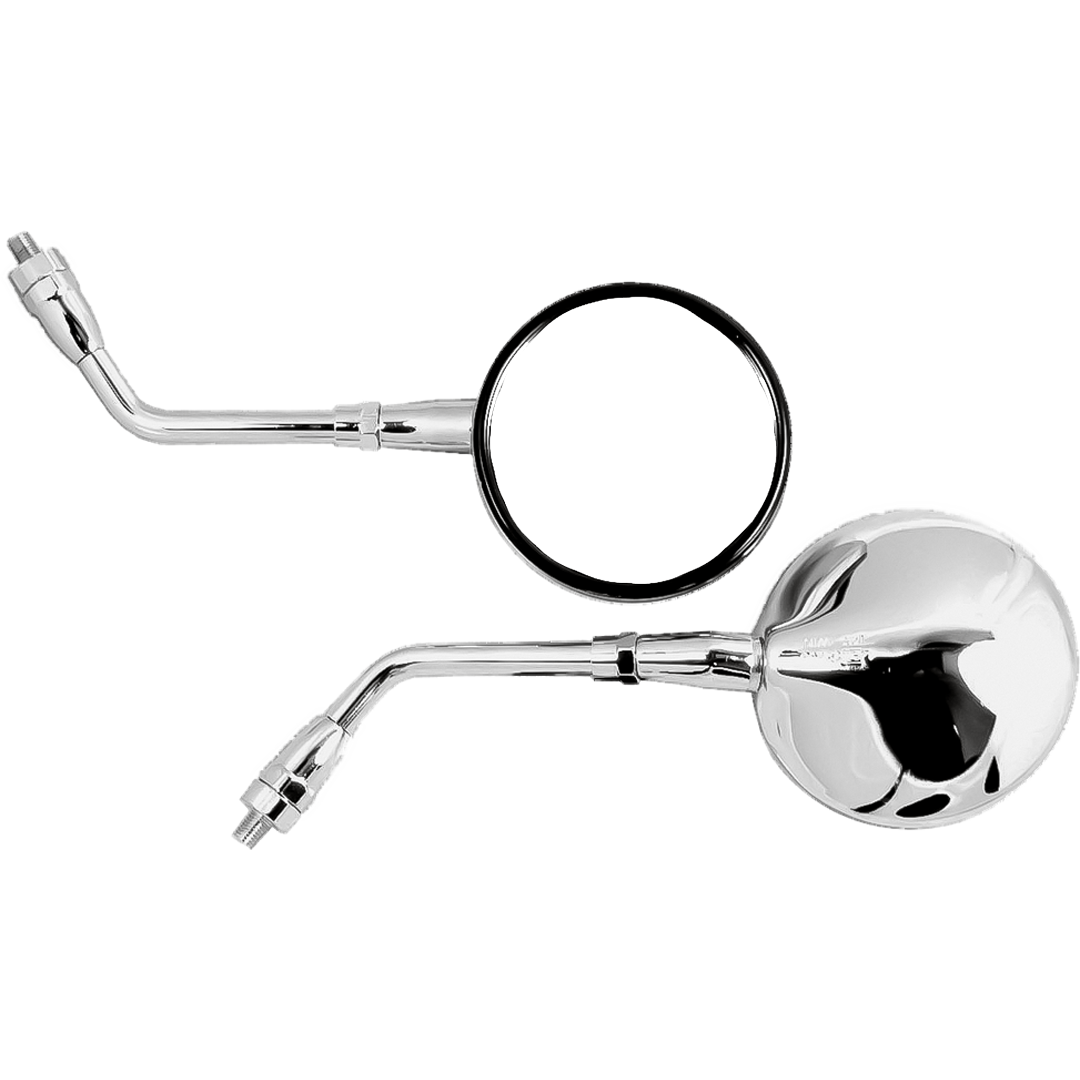 MU16 - NAKED BIKE STYLE L/H R/H CHROME