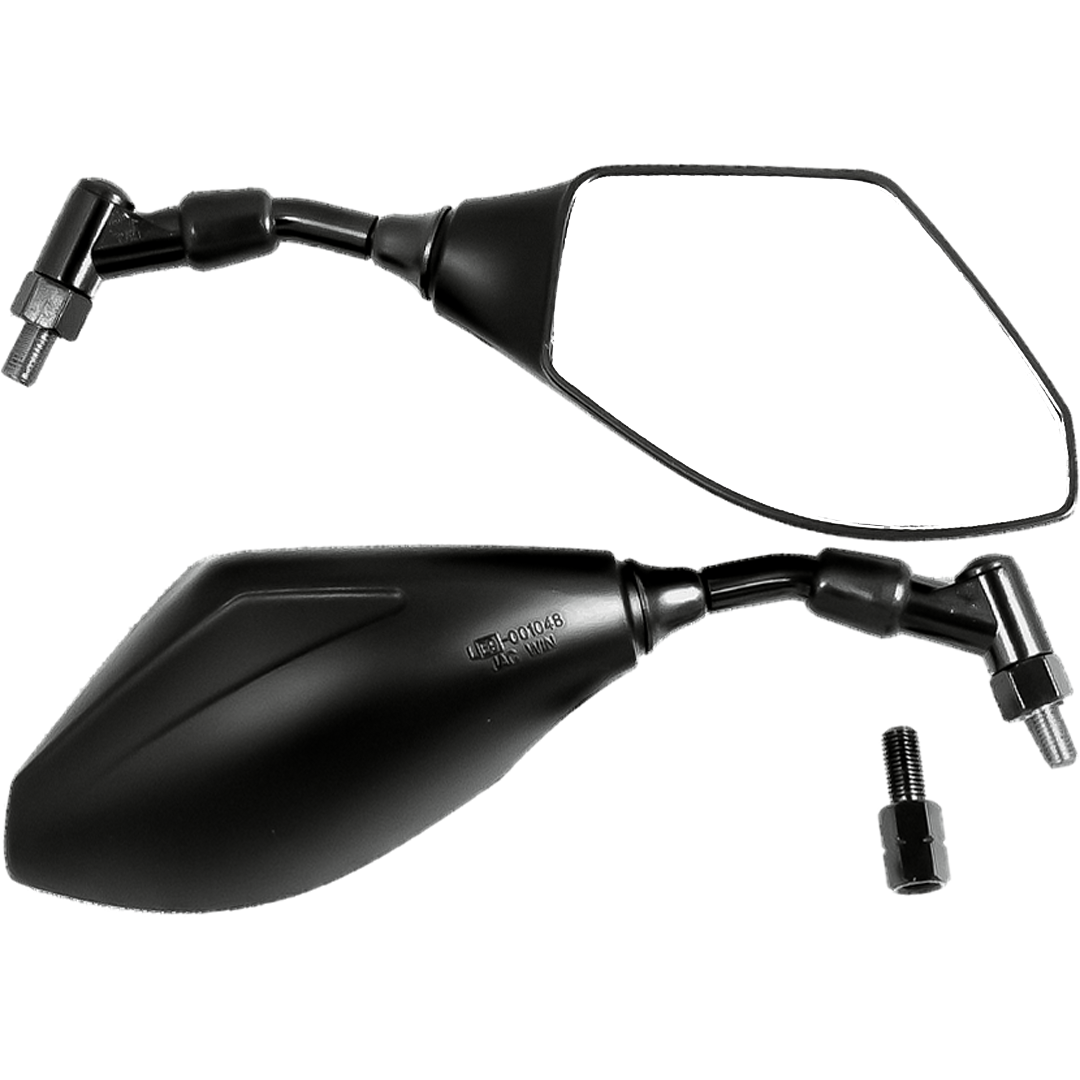 MU23 - UNIVERSAL RACE TECH MIRROR R/H BLACK