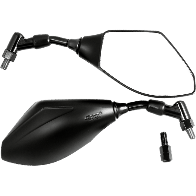 MU23 - UNIVERSAL RACE TECH MIRROR R/H BLACK Hover Image