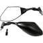 MU23L - UNIVERSAL RACE TECH MIRROR L/H BLACK