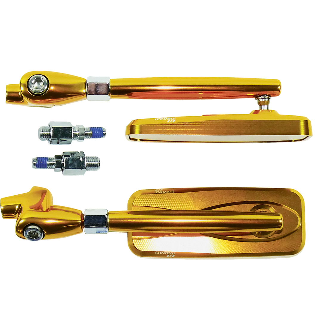 MU50G - CNC STREAK MIRROR GOLD