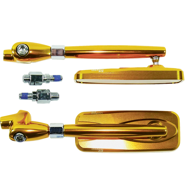 MU50G - CNC STREAK MIRROR GOLD Hover Image
