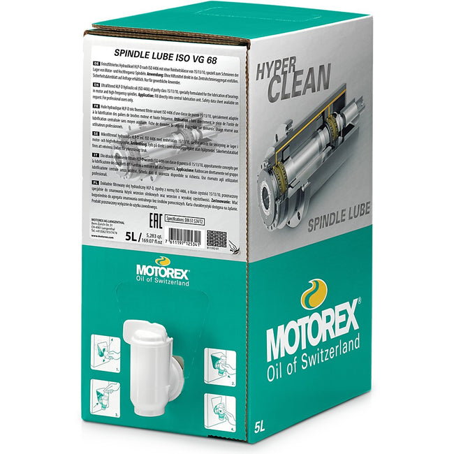 Motorex Spindle Lube ISOVG68 Hyper 15/13/10 - 5 Litre (4) Main Image