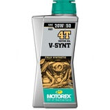Motorex V-Synt MC 4T 20W50 - 1 Litre (10) Hover Image