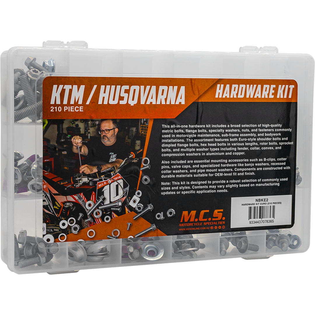 NBKE2 - HARDWARE KIT EURO (210 PIECES)