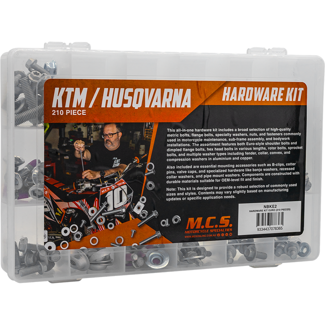 NBKE2 - HARDWARE KIT EURO (210 PIECES) Hover Image