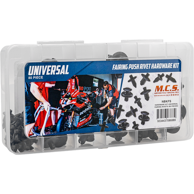 NBKFS - HARDWARE KIT FAIRING RIVETS (80 PC) Hover Image