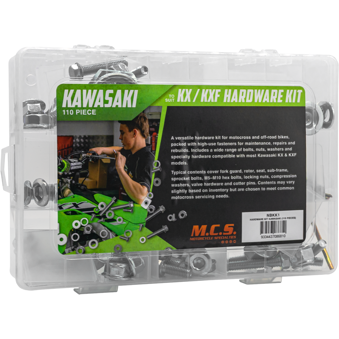 NBKK1 - HARDWARE KIT KAWASAKI (110 PIECES)