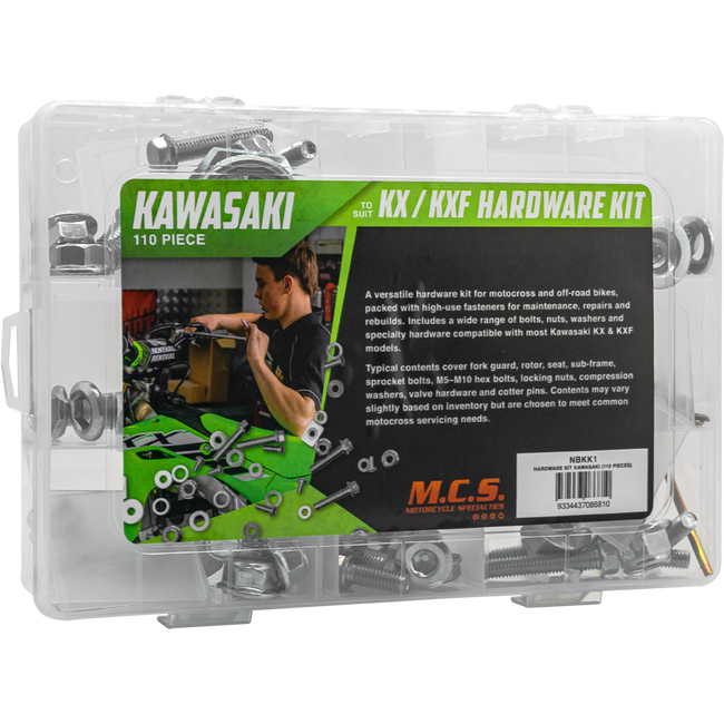 NBKK1 - HARDWARE KIT KAWASAKI (110 PIECES) Hover Image