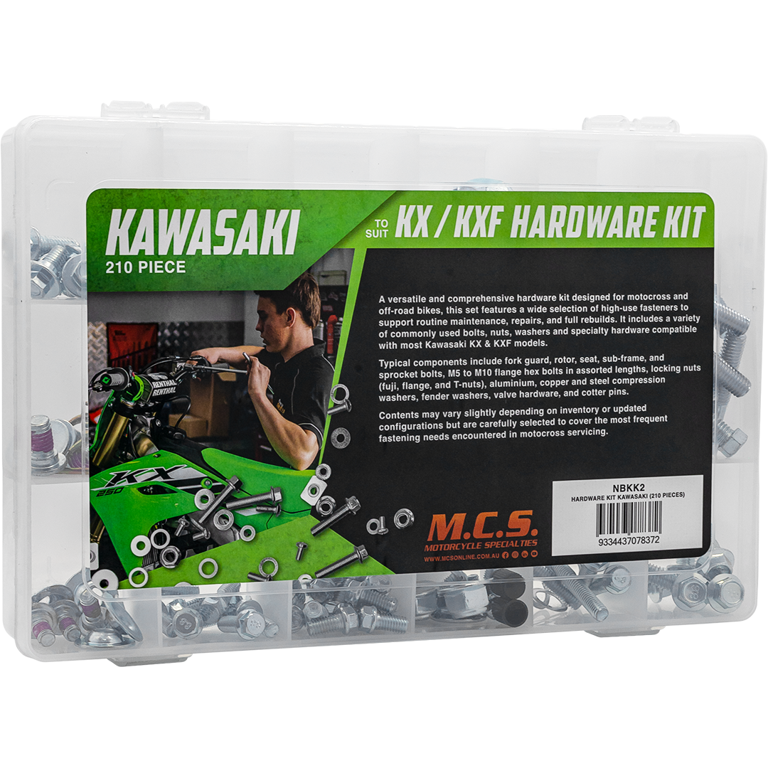 NBKK2 - HARDWARE KIT KAWASAKI (210 PIECES)