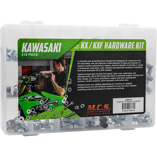 NBKK2 - HARDWARE KIT KAWASAKI (210 PIECES) Hover Image