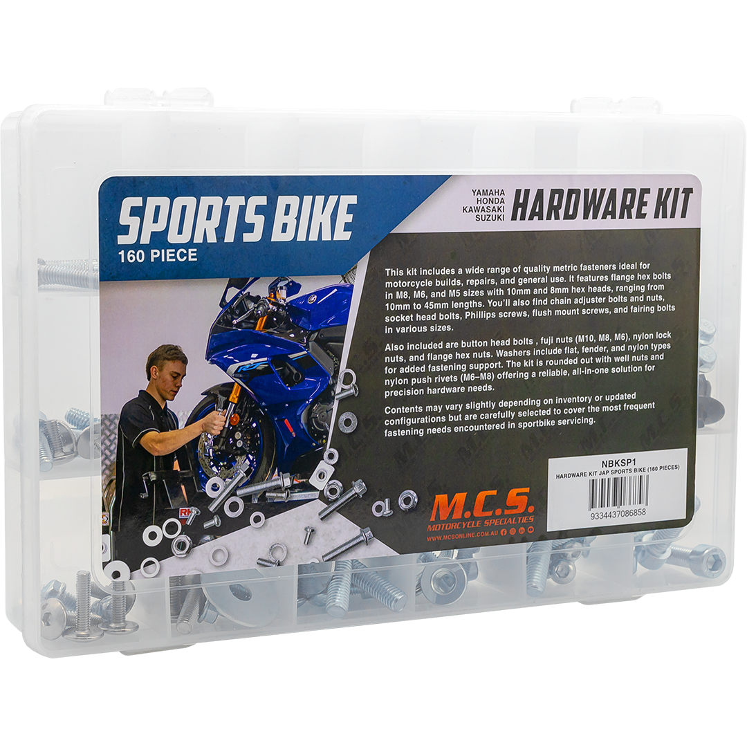 NBKSP1 - HARDWARE KIT SPORTSBIKE (160 PIECES)