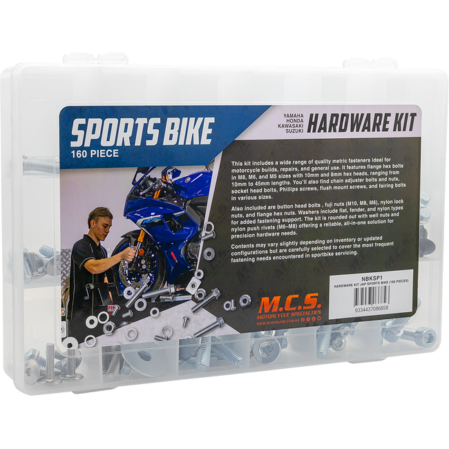NBKSP1 - HARDWARE KIT SPORTSBIKE (160 PIECES) Hover Image