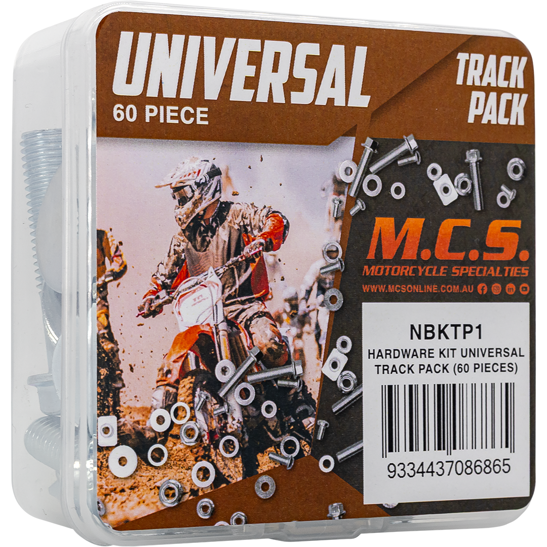 NBKTP1 - HARDWARE KIT TRACK PACK UNIVERSAL (60 PC)