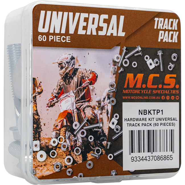 NBKTP1 - HARDWARE KIT TRACK PACK UNIVERSAL (60 PC) Hover Image