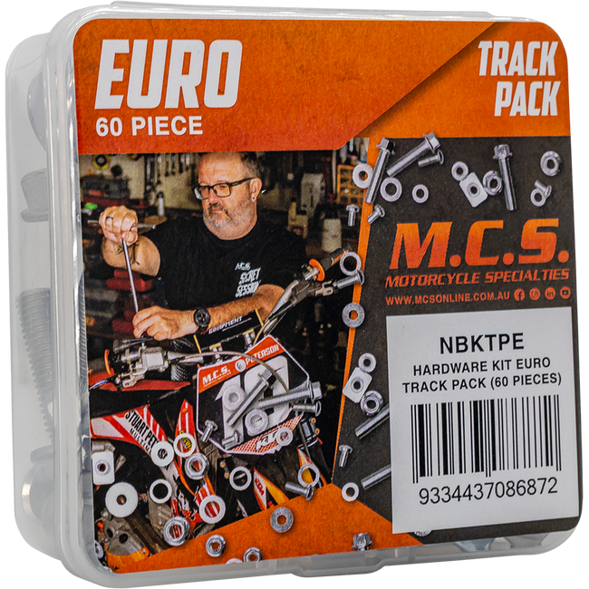 NBKTPE - HARDWARE KIT TRACK PACK EURO (60 PC) Hover Image