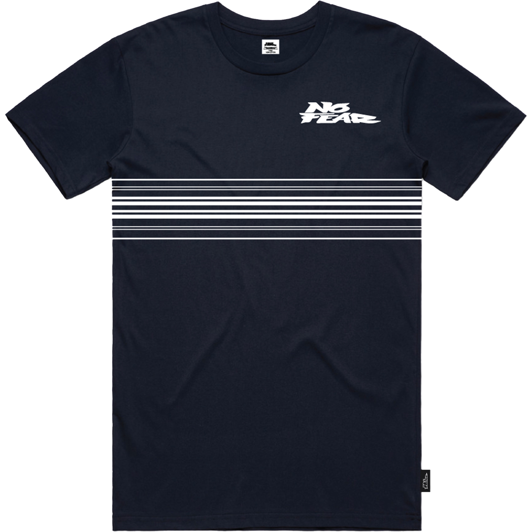 NFMX001033M - NO FEAR STRIPE T-SHIRT M