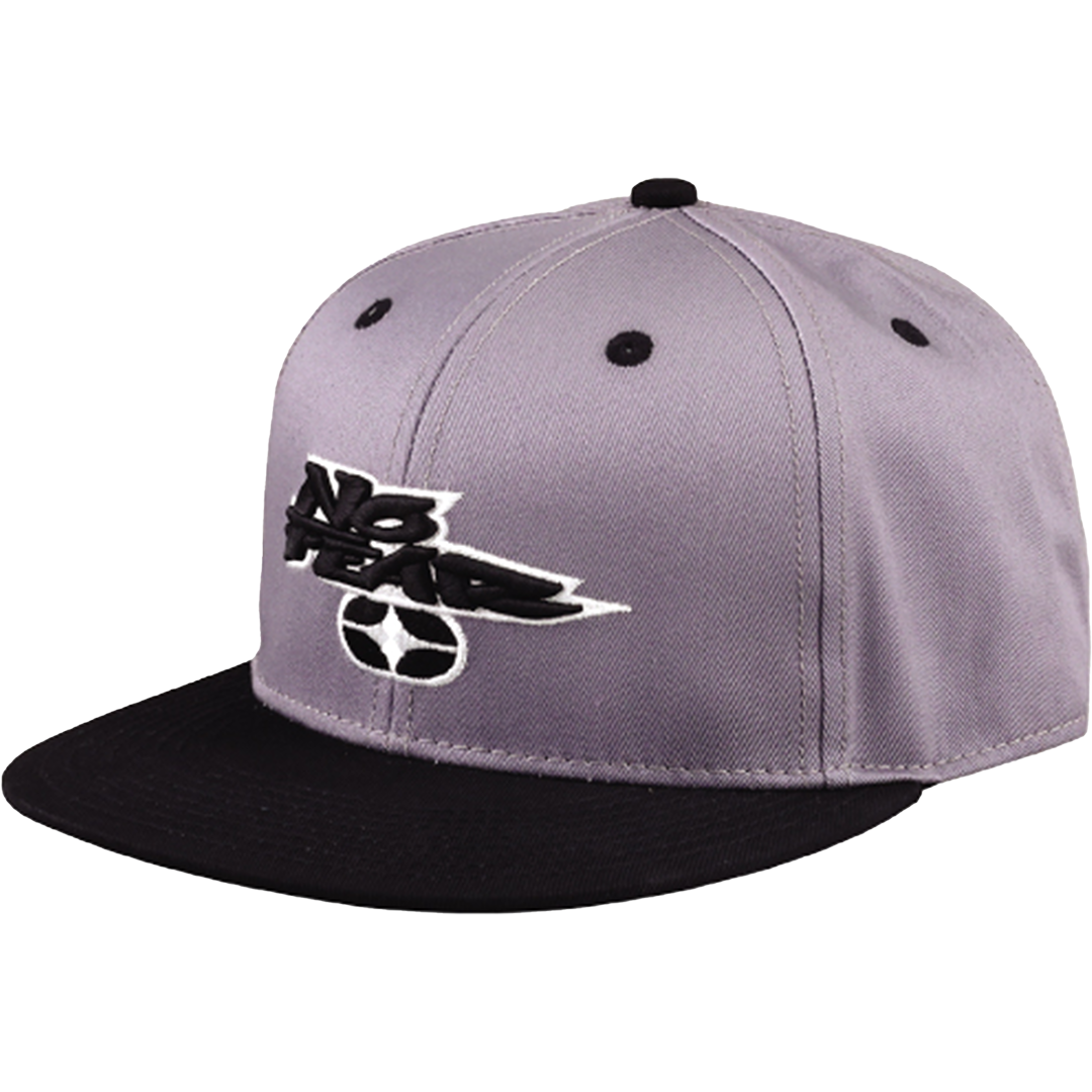NFMX001046 - NO FEAR LOGO SNAPBACK GREY