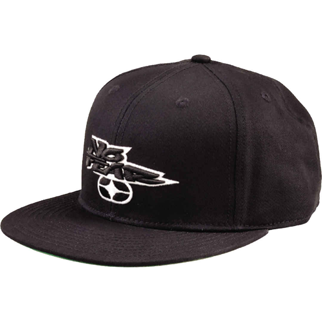 NFMX001047 - NO FEAR LOGO SNAPBACK BLACK