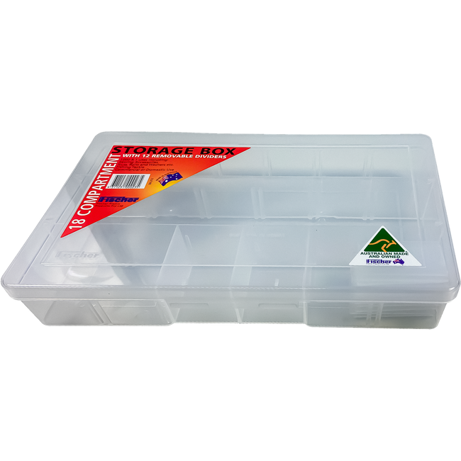 PB18R - PARTS BOX - 18 COMPARTMENT REMOVABLE DIVIDERS Hover Image