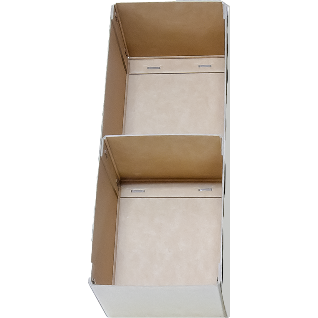 PB2B - PARTS BOX - 2 COMPARTMENT (10/PACK)